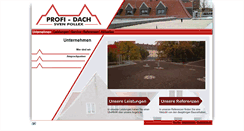 Desktop Screenshot of profi-dach-online.de